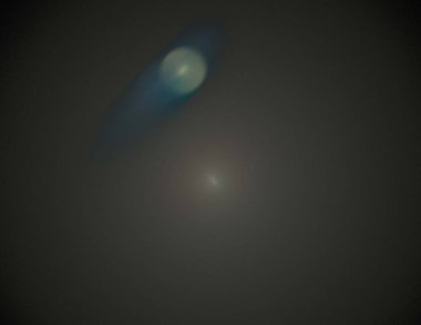 Siyah Renk Üzerine Bir Dijital Fraktal Resmi