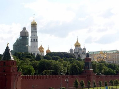 Kuru gün Kremlin duvarı