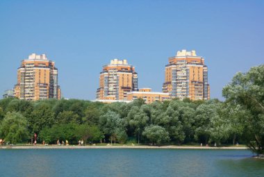 Şehir parkında yaz