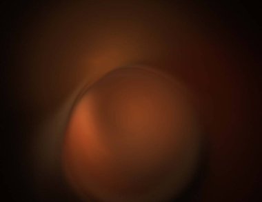 Siyah Renk Üzerine Bir Dijital Fraktal Resmi