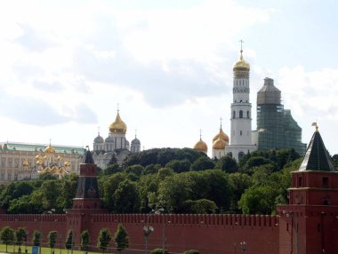 Kuru gün Kremlin duvarı