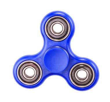 mavi plastik oyuncak beyaz arkaplanda gün içinde izole