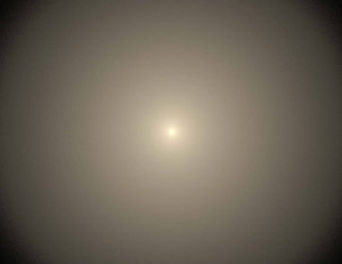 Siyah Renk Üzerine Bir Dijital Fraktal Resmi