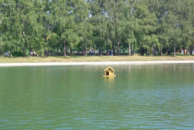 Şehir parkında yaz