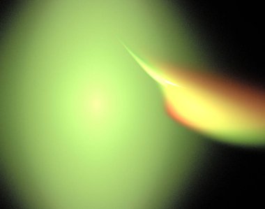 Siyah Renk Üzerine Bir Dijital Fraktal Resmi