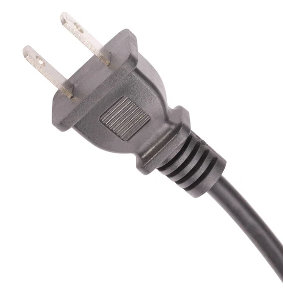 American Outlet Plug with Cord Izolated — Stock fotografie