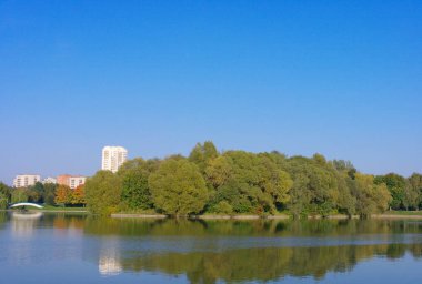 Şehir parkında yaz