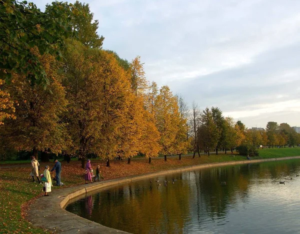 Parc municipal à l'automne — Photo