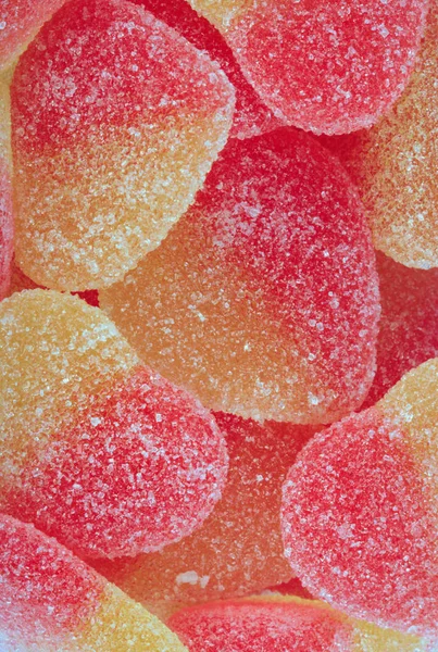 Many Multicolor Fruit Jelly — Stock Photo, Image