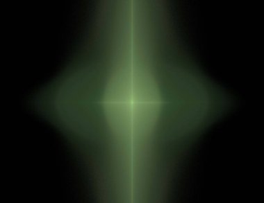 Siyah Renk Üzerine Bir Dijital Fraktal Resmi