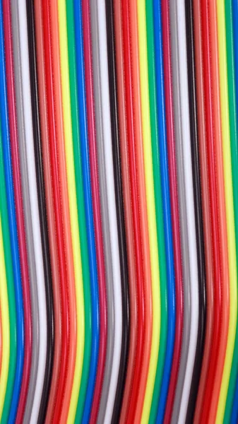 Muchos cable de cinta de alambre — Foto de Stock