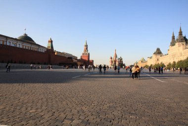 Moskova kremlin Kızıl Meydan
