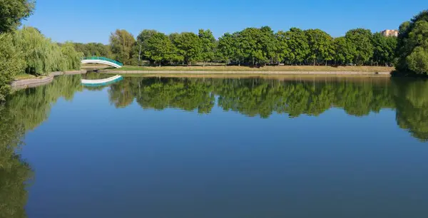 Summer in city park — Stock Photo, Image