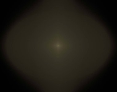 Siyah Renk Üzerine Bir Dijital Fraktal Resmi