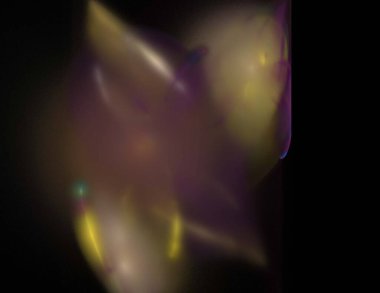 Siyah Renk Üzerine Bir Dijital Fraktal Resmi