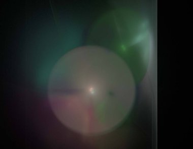 Siyah Renk Üzerine Bir Dijital Fraktal Resmi