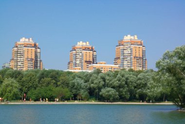 Şehir parkında yaz