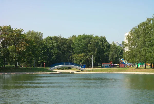 Verão Parque Cidade — Fotografia de Stock