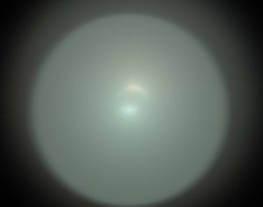 Siyah Renk Üzerine Bir Dijital Fraktal Resmi