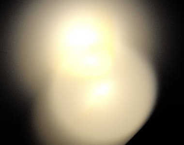 Siyah Renk Üzerine Bir Dijital Fraktal Resmi