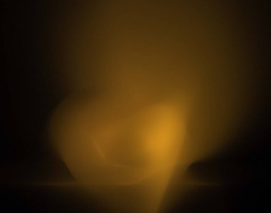 Siyah Renk Üzerine Bir Dijital Fraktal Resmi