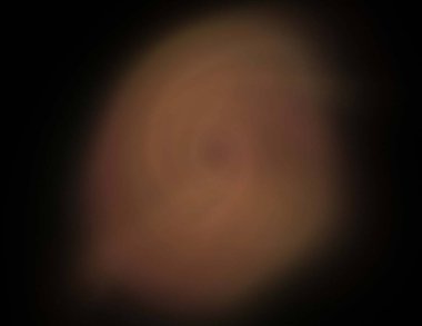 Siyah Renk Üzerine Bir Dijital Fraktal Resmi