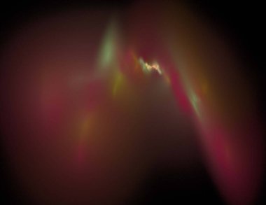 Siyah Renk Üzerine Bir Dijital Fraktal Resmi