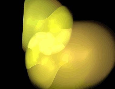 Dijital fraktal ile çok renkli bir çizimi