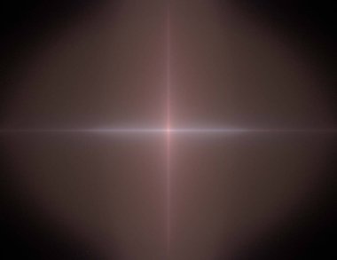 Siyah Renk Üzerine Bir Dijital Fraktal Resmi