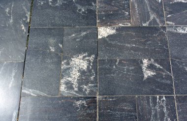 Flagstone Pavement Kuru güneşli günde