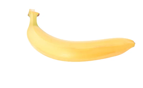 Gul Banan Isolerad — Stockfoto