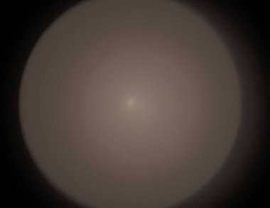 Siyah Renk Üzerine Bir Dijital Fraktal Resmi