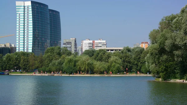 Verão Parque Cidade — Fotografia de Stock