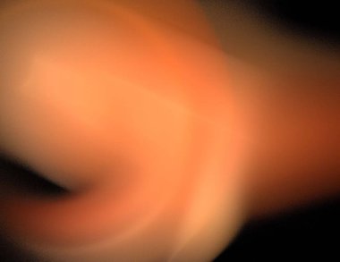 Siyah Renk Üzerine Bir Dijital Fraktal Resmi