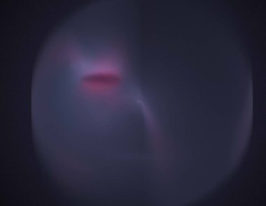 Siyah Renk Üzerine Bir Dijital Fraktal Resmi