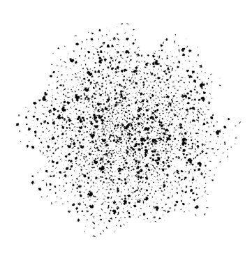 Soyut enerji arka plan siyah toz parçacıkları ile