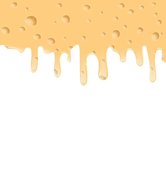 Smält ost textur med hål, utrymme för din text — Stockfoto