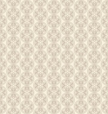 Dikişsiz desen oryantal tarzı. Süs arka plan