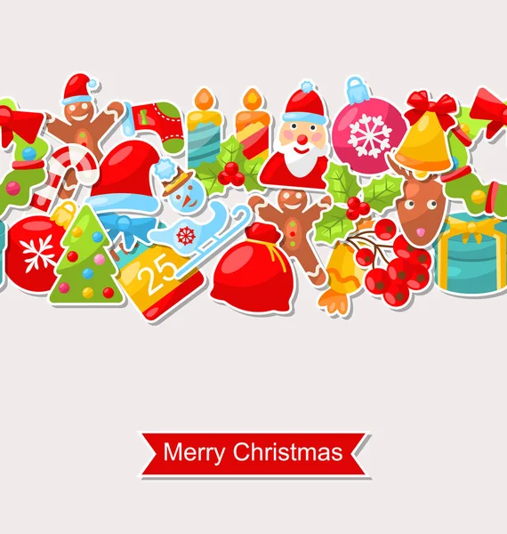 Christmas Holiday Seamless Texture — Stock Photo, Image