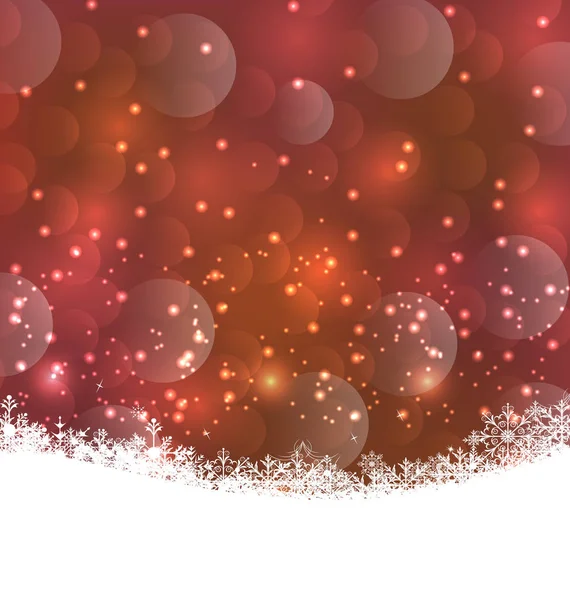 Winter snowflakes background with copy space for your text — Stock Photo, Image