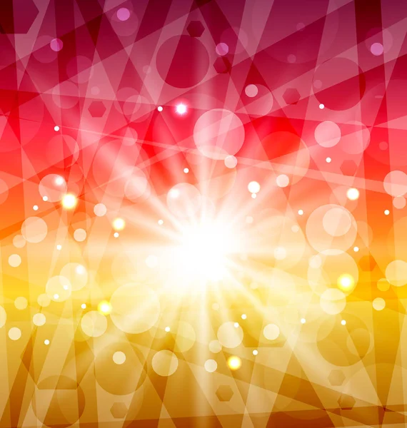 Abstract background with sun rays — Stock Photo, Image