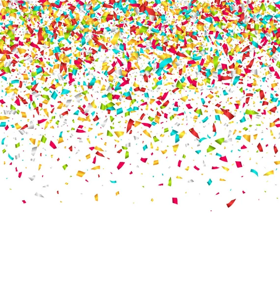 Konfeti renkli patlama