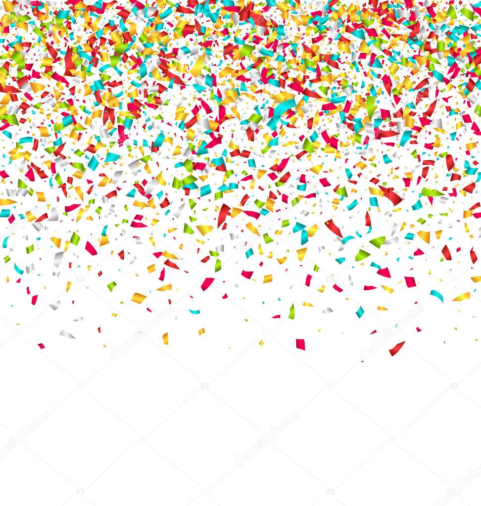 Colorful Explosion of Confetti