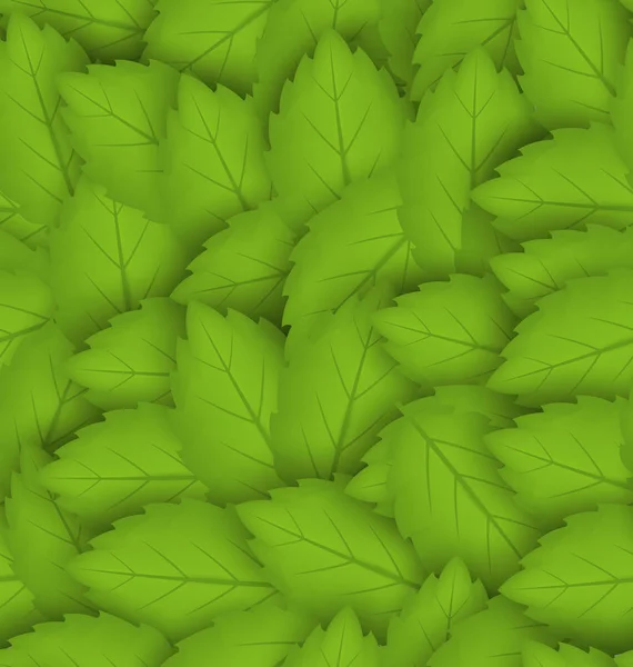 Άνευ ραφής μοντέρνο μοτίβο με πράσινα φύλλα — Φωτογραφία Αρχείου