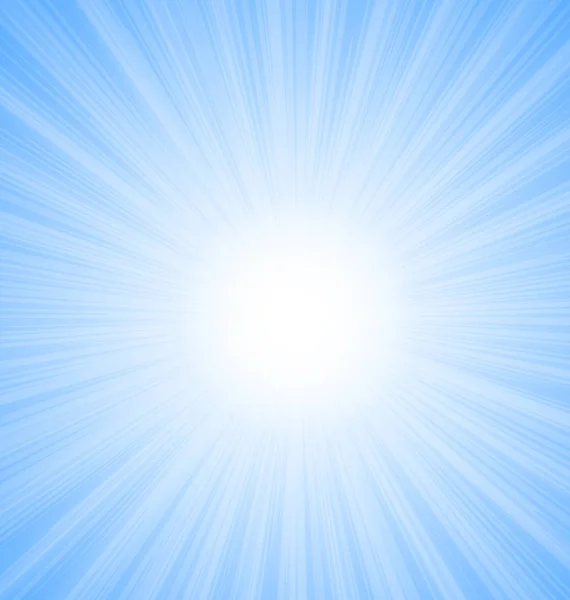 Анотація Синє небо фон сонячних променів — стокове фото