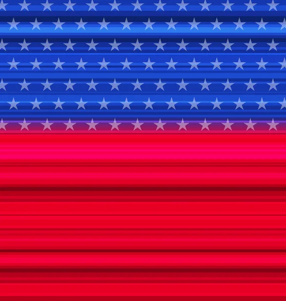 Αφηρημένη αμερικανική σημαία για καλή 4η του Ιουλίου — Φωτογραφία Αρχείου
