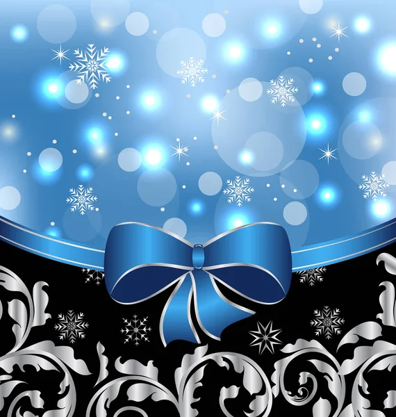 Embalagem floral de Natal, elementos de design ornamentais — Fotografia de Stock