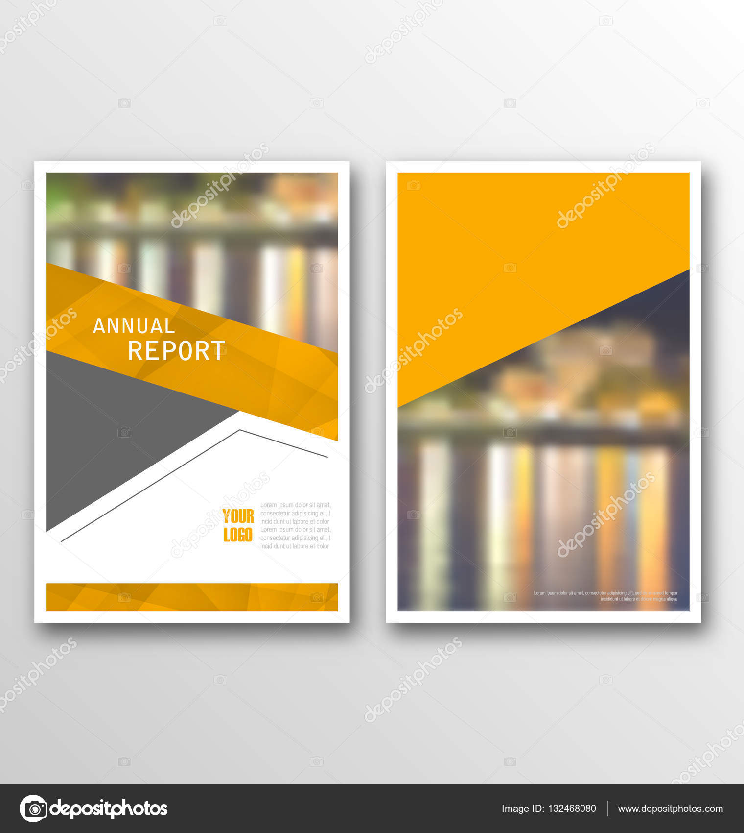 Brochure Template Layout, Cover Design Annual Report, Design of