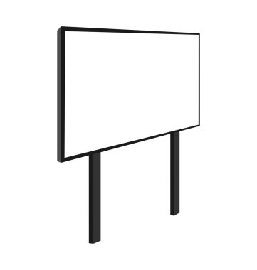 Boş billboard çizimi