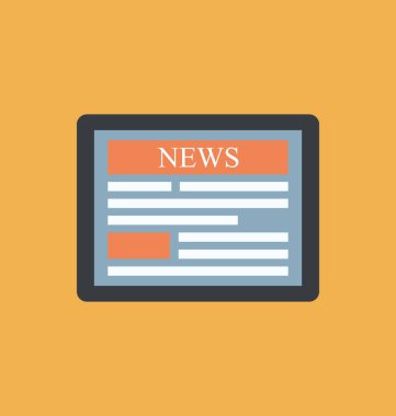 Web ve uygulama tasarımı için iç basit simge bülten